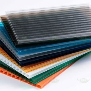 Wholesale honeycomb structure 6mm-18mm thickness 100% virgin material polycarbonate hollow sheet